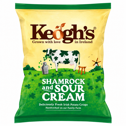 Keogh’s Shamrock & Sour Cream 45g