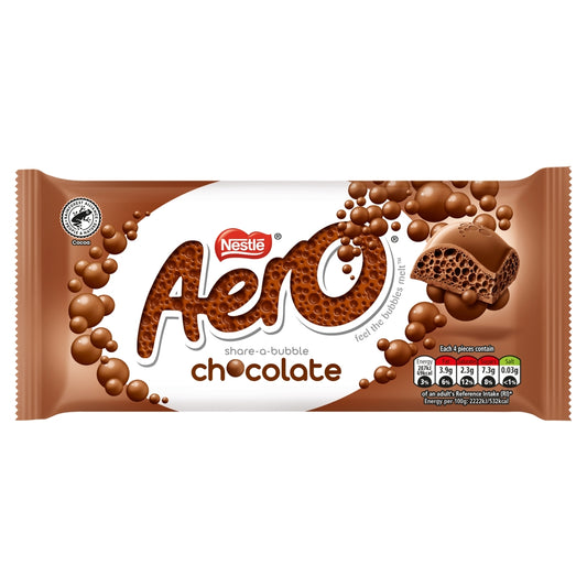 Nestlé Aero Milk Chocolate 90g