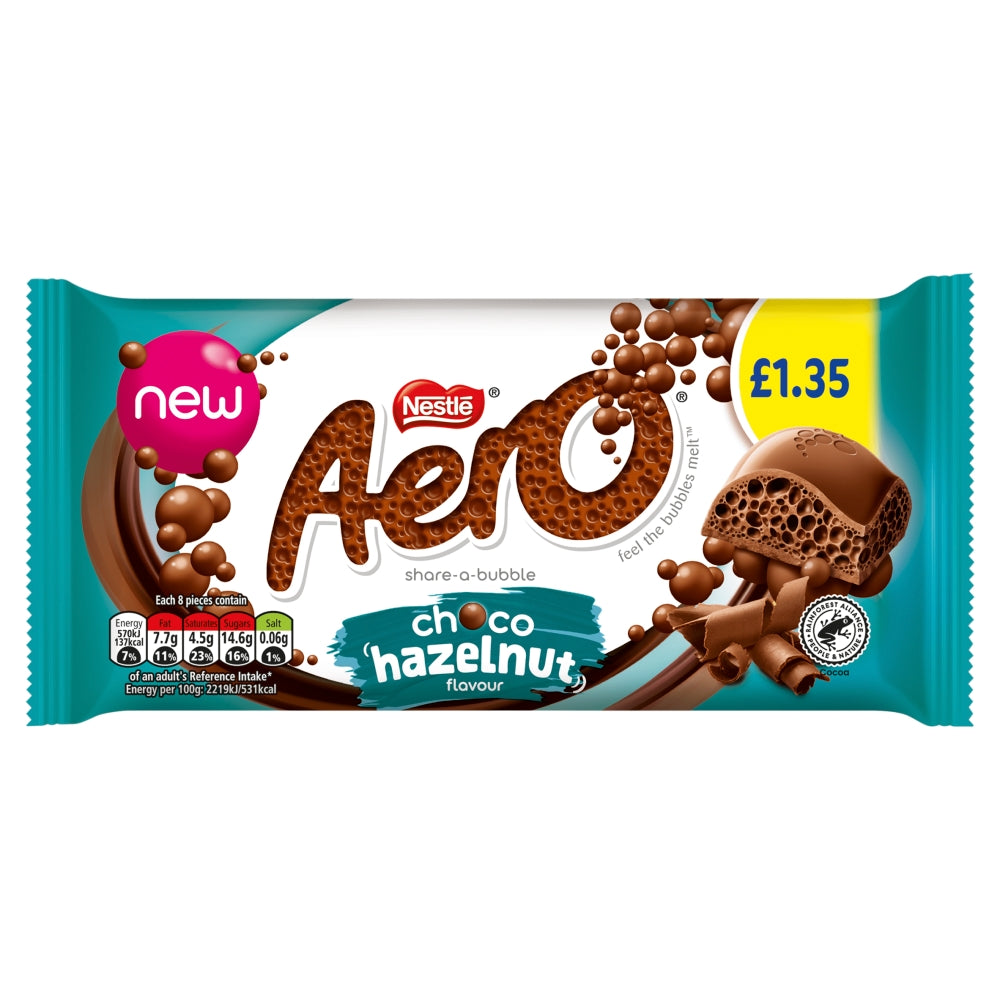 Nestlé Aero Choco Hazelnut 90g