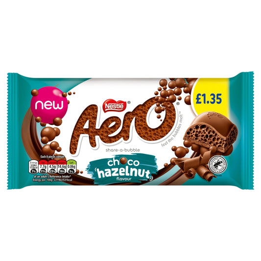 Nestlé Aero Choco Hazelnut 90g