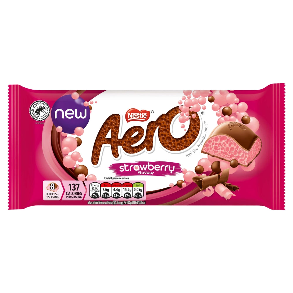 Nestlé Aero Strawberry 90g