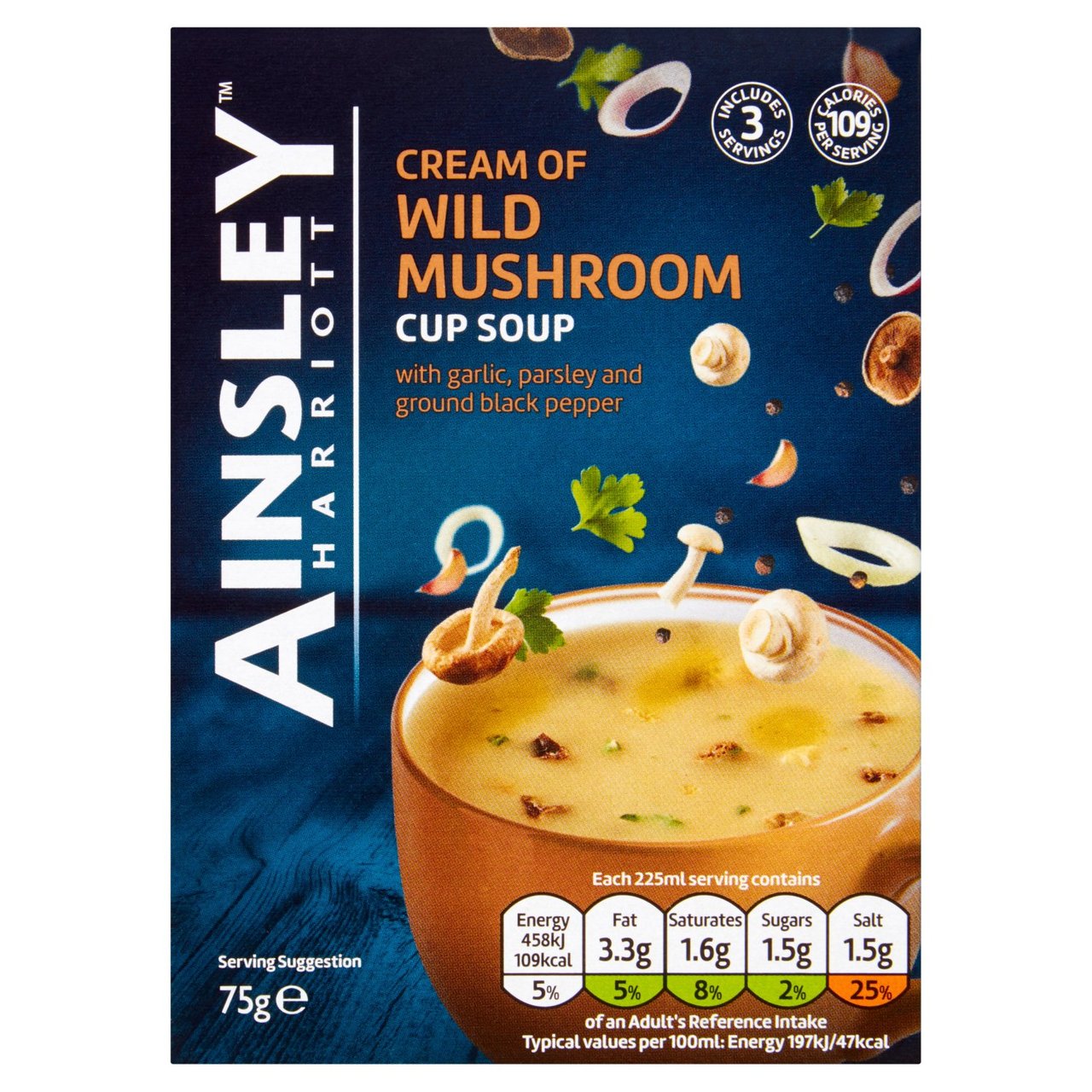 Ainsley Harriott Cream of Wild Mushroom 75g