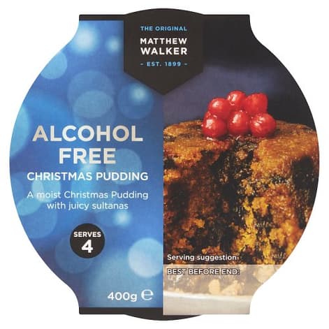 Matthew Walker Alcohol Free Christmas Pudding 400g