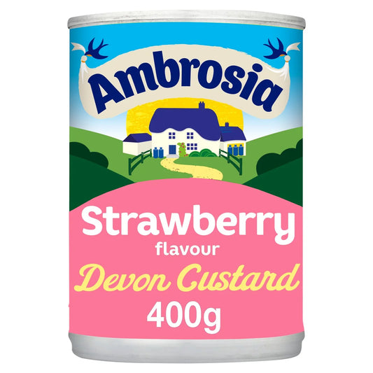 Ambrosia Devon Custard Strawberry 400g