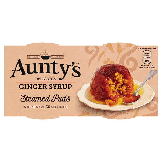 Aunty's Ginger Syrup 2 Pack 190g