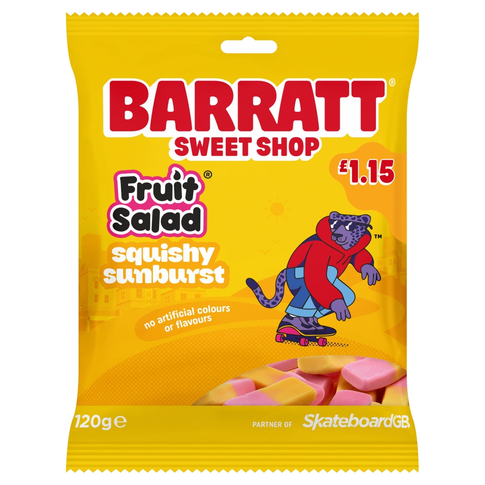 Barrratt Sweet Shop Fruit Salad Squishy Sunburst 120g