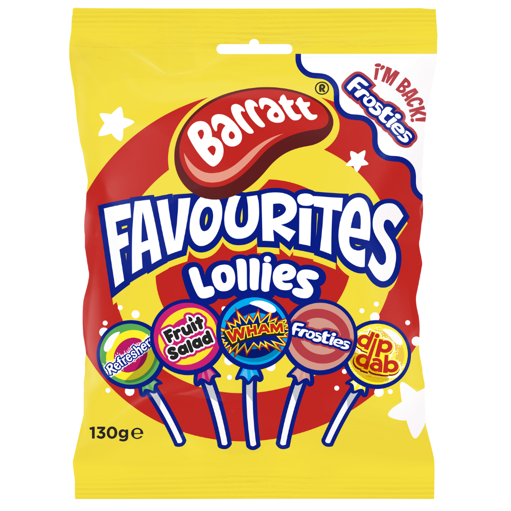 Barratt Favourites Lollies 130g