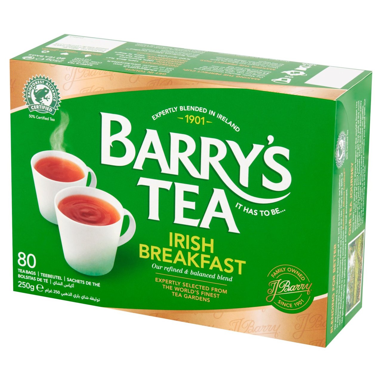 Barry's Irish Breakfast Blend 80's 250g