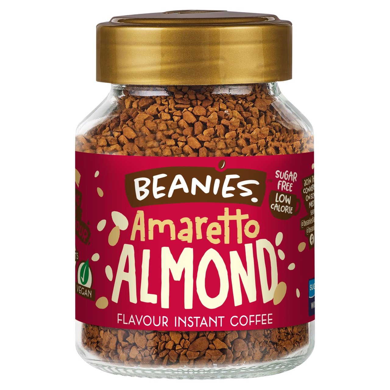 Beanies Coffee Amaretto Almond 50g