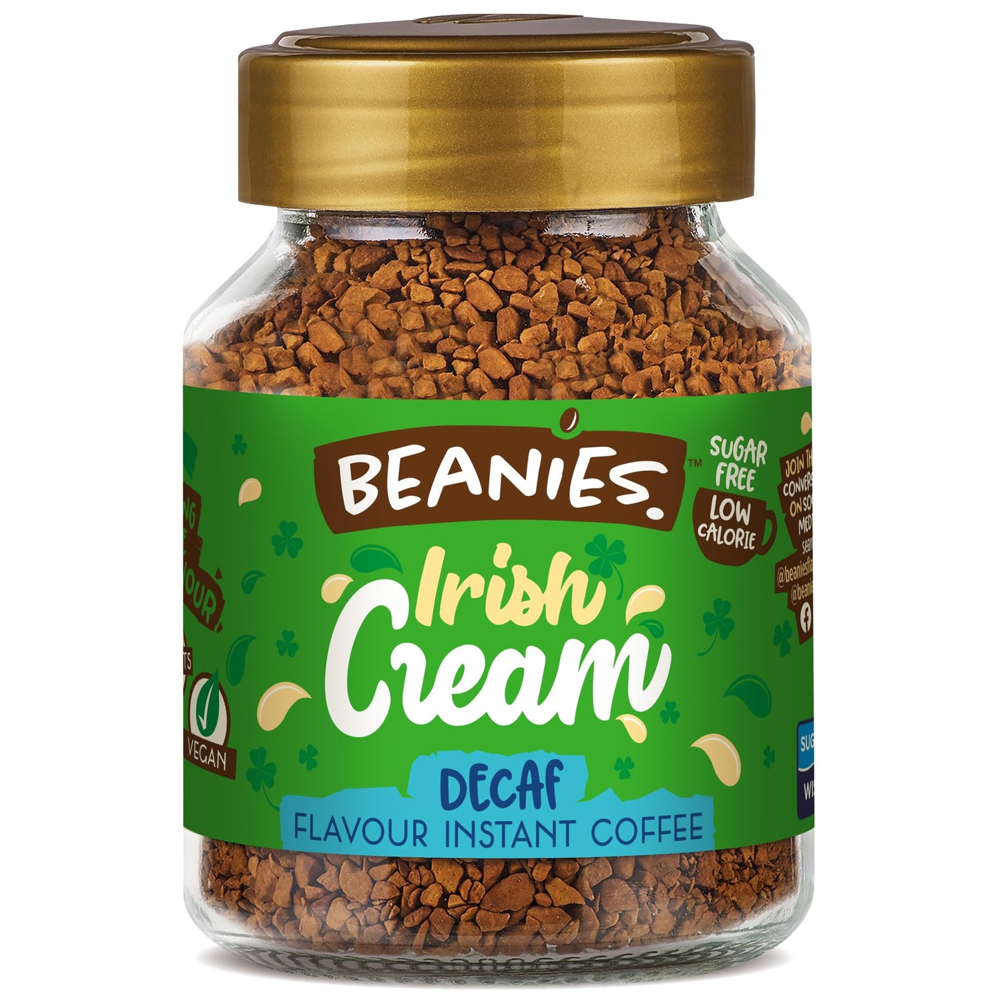 Beanies Coffee Irish Cream Decaf 50g