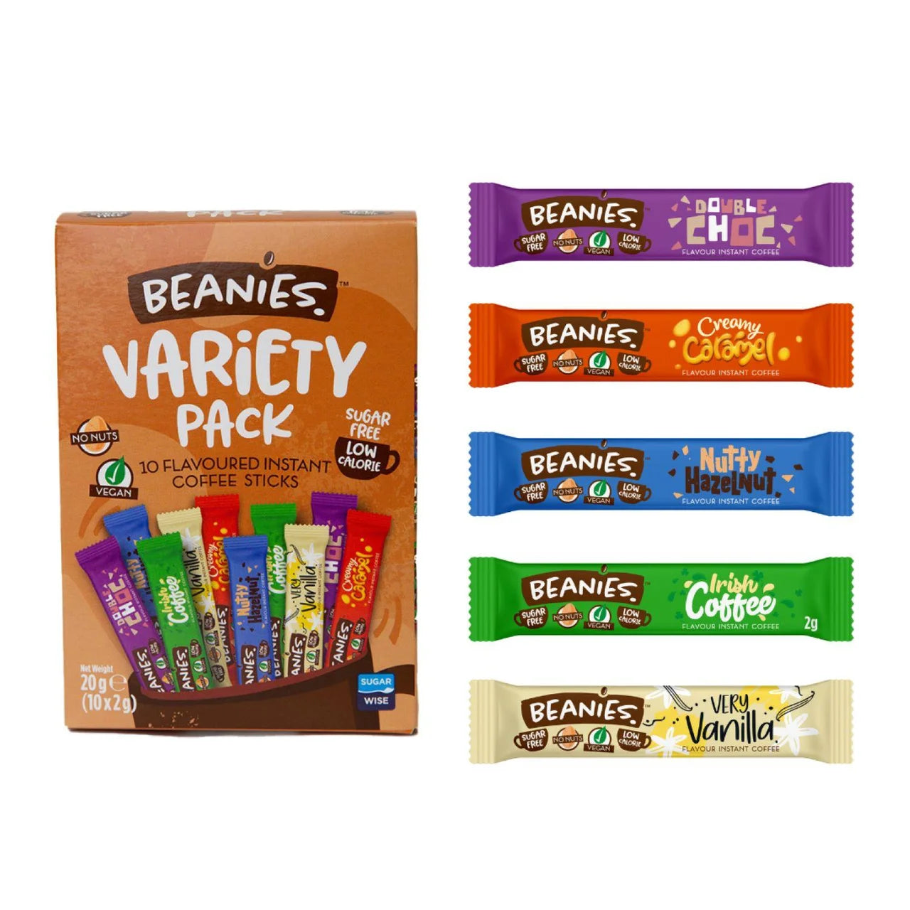 Beanies Coffee Variety Pack 24g