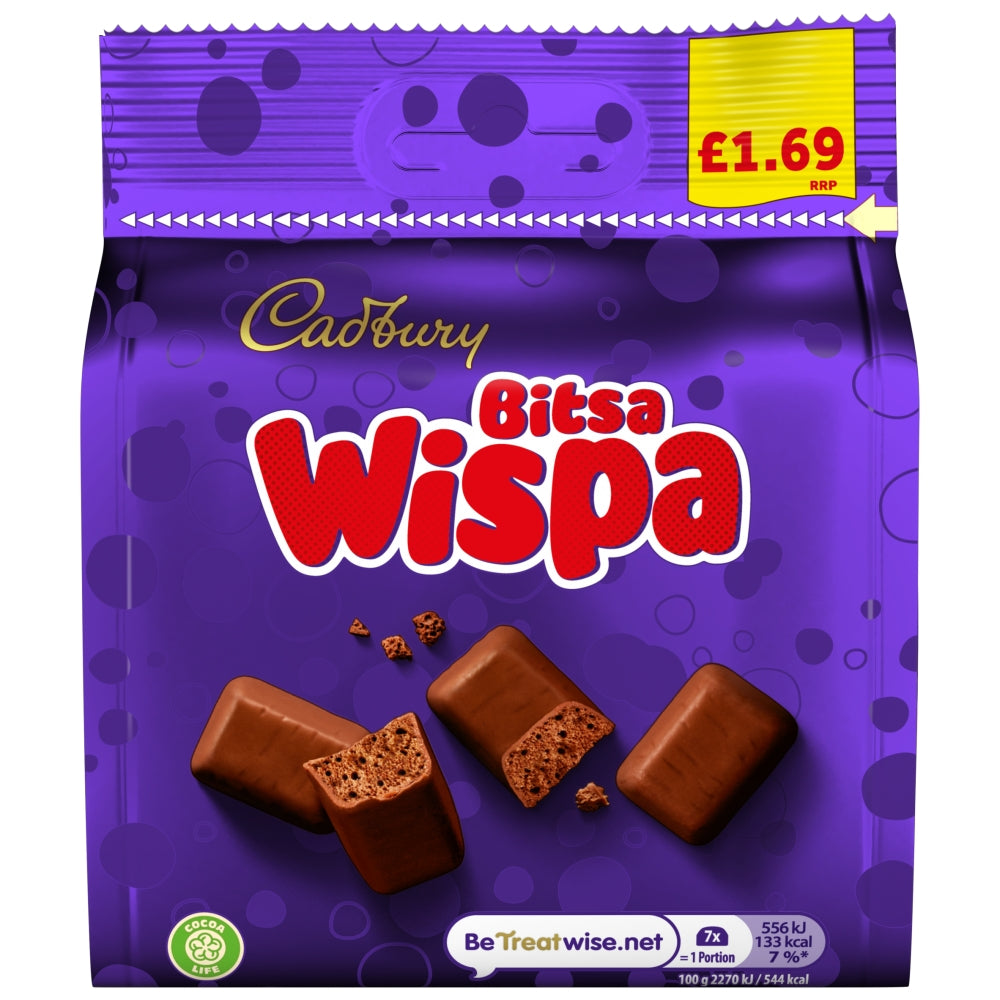 Cadbury Bitsa Wispa 100g
