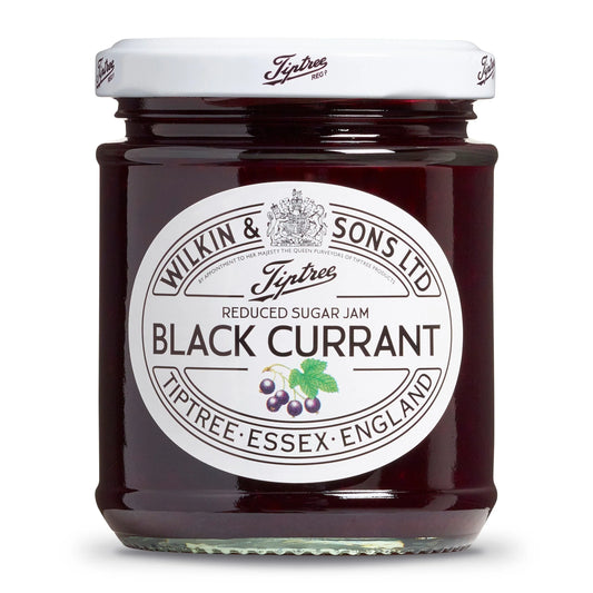 Tiptree Reduced Sugar Jam Blackcurrant 200g