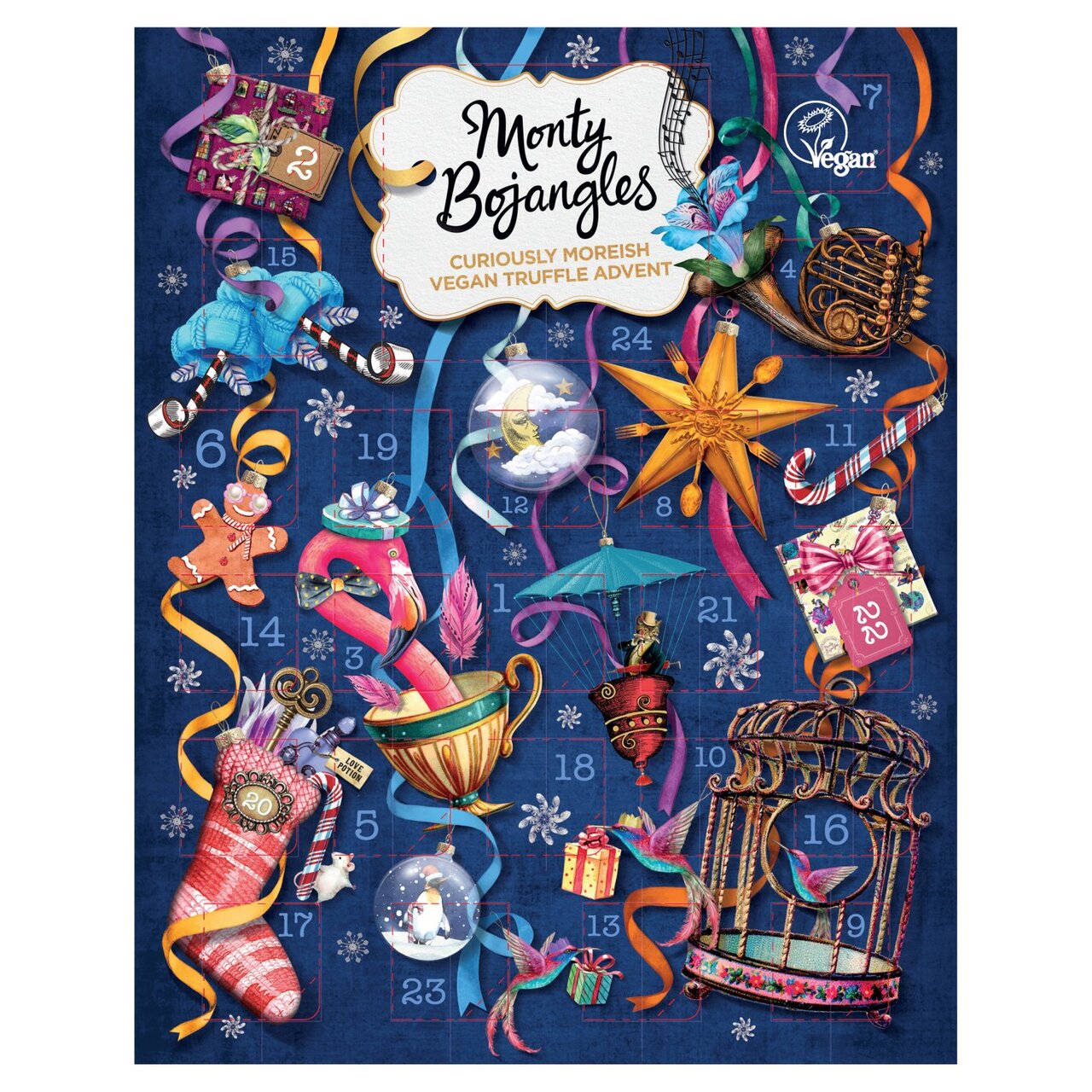 Monty Bojangles Vegan Advent Calendar 235g