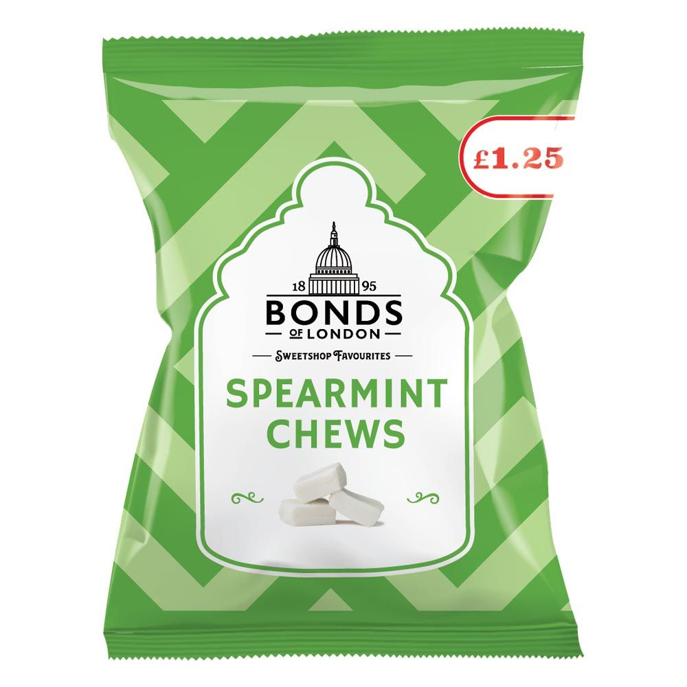 Bond's of London Spearmint Chews 120g