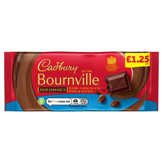 Cadbury Bournville Old Jamaica 100g