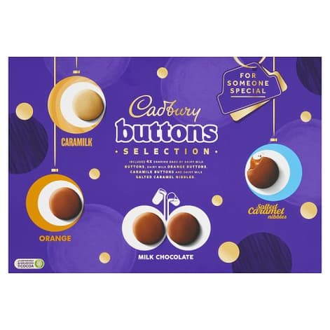 Cadbury Mixed Buttons Selection Box 340g