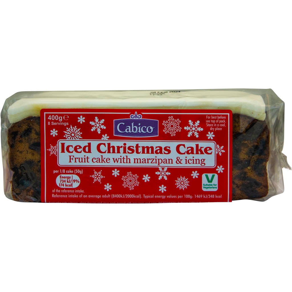 Cabico Iced Christmas Cake 400g