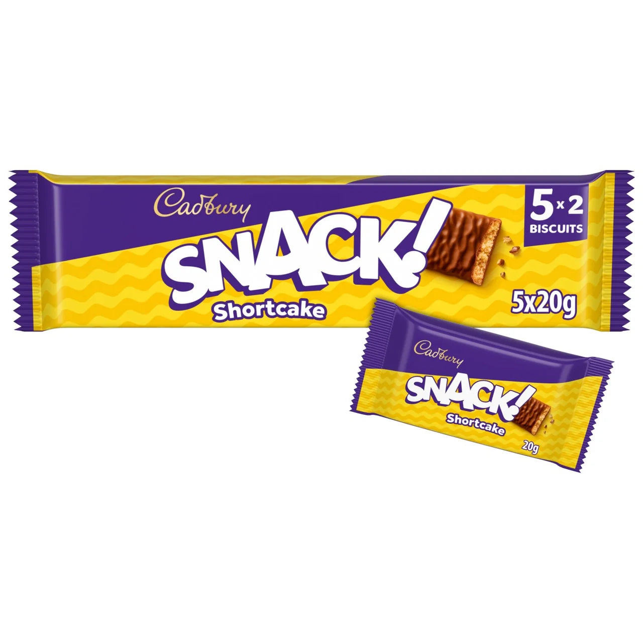 Cadbury Snack Shortcake 5 Pack 100g