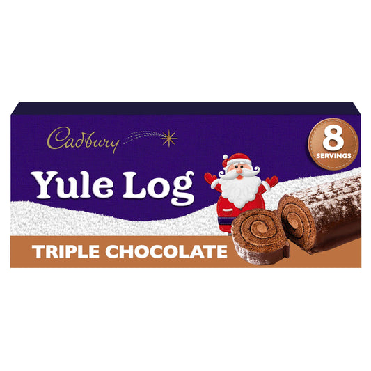 Cadbury Christmas Yule Log 8 Pack 320g