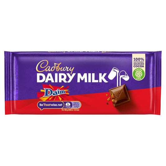 Cadbury Dairy Milk Daim 100g