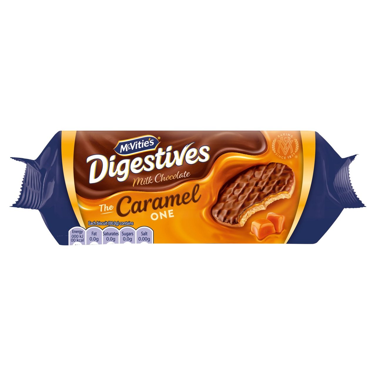 McVitie's Milk Chocolate Caramel Digestives 250g