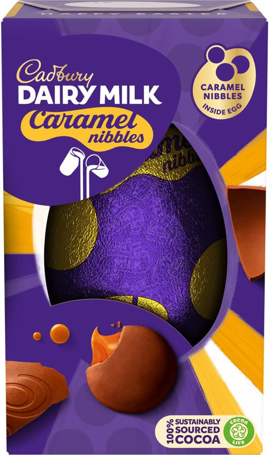 Cadbury Dairy Milk Caramel Nibbles Egg 96g