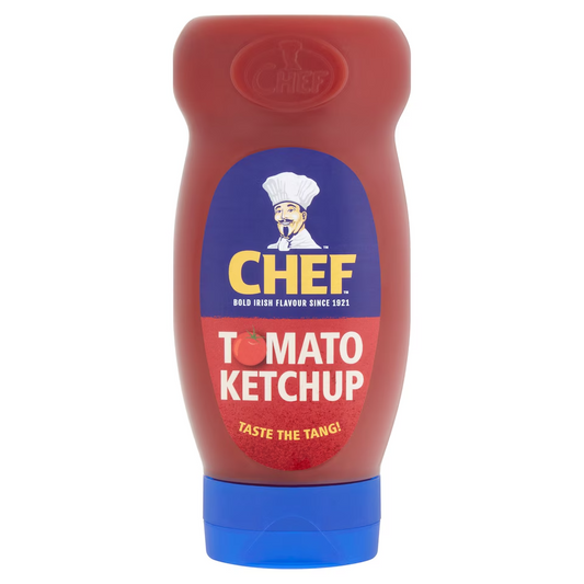 Chef Ketchup Top Down 385g