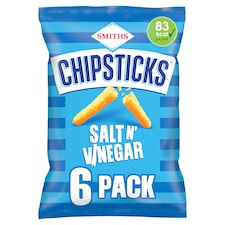 Smith's Chipsticks 6 Pack 102g