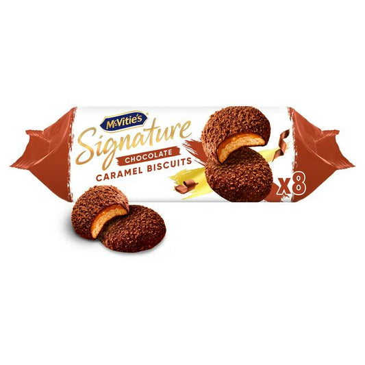 McVitie's Signature Chocolate Caramel Biscuits 162g