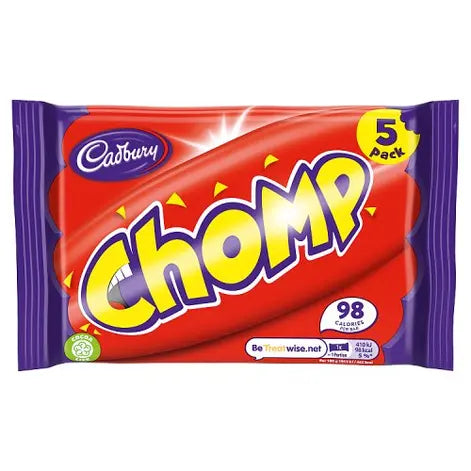 Cadbury Chomp 5 Pack 105g