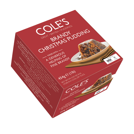 Cole's Brandy Christmas Pudding 454g