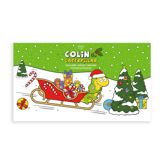 Mark's & Spencer Colin the Caterpillar Advent Calendar 207g