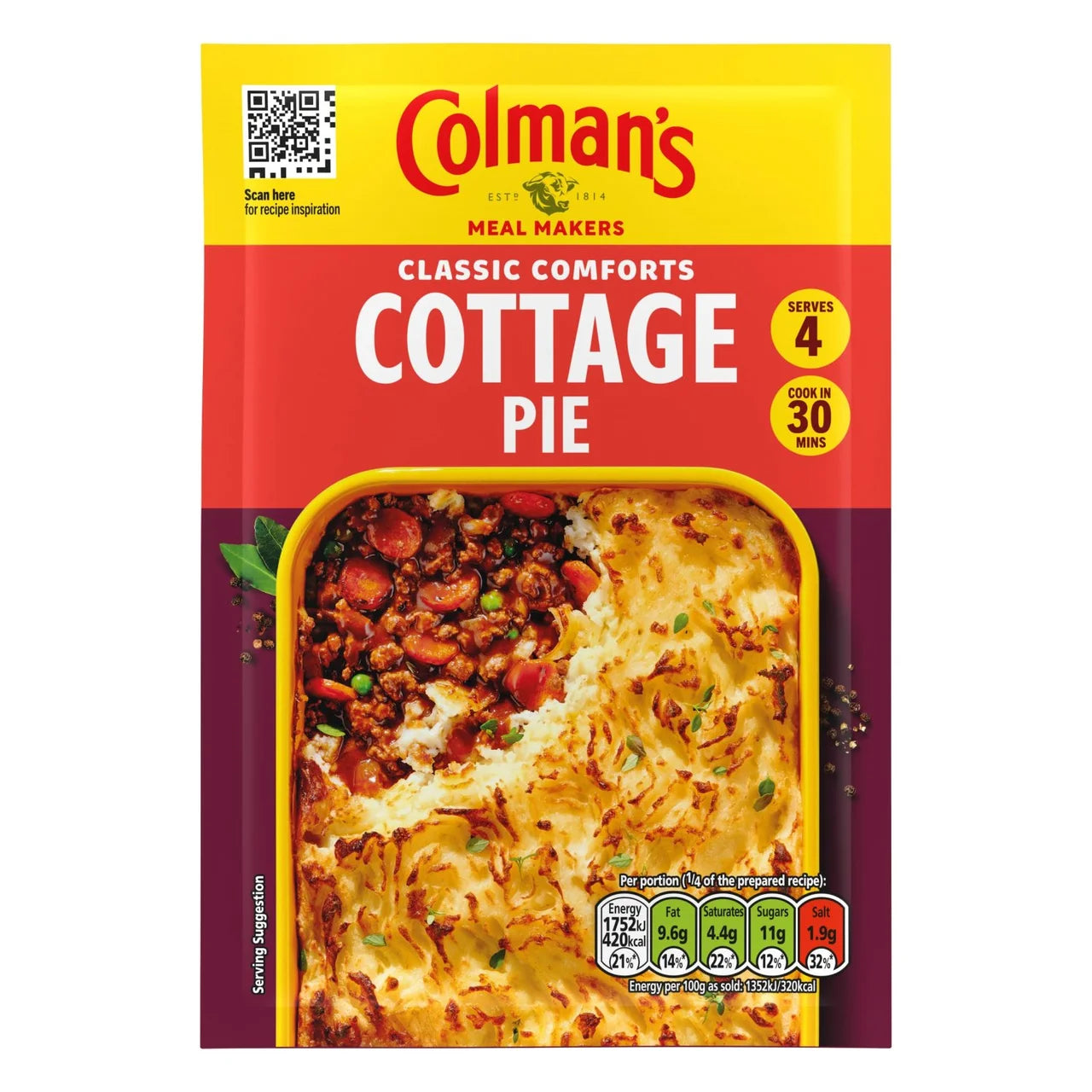 Colman's Cottage Pie Mix 45g