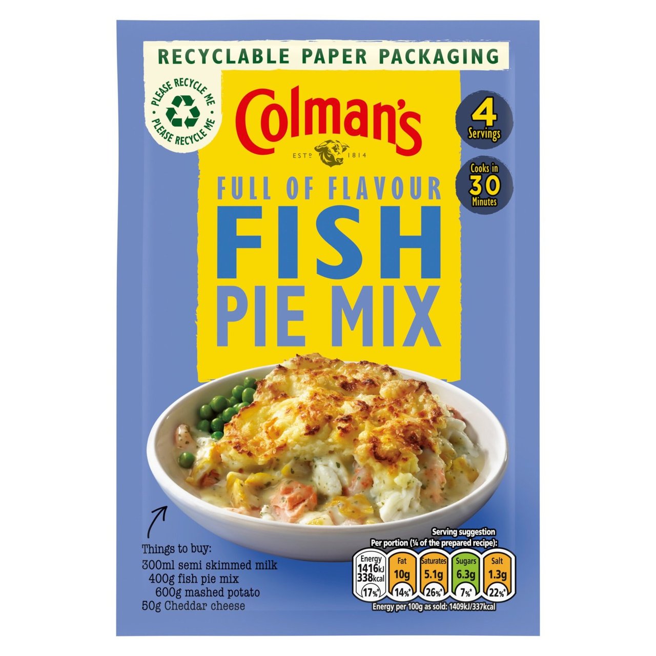 Colman's Fish Pie Mix 20g