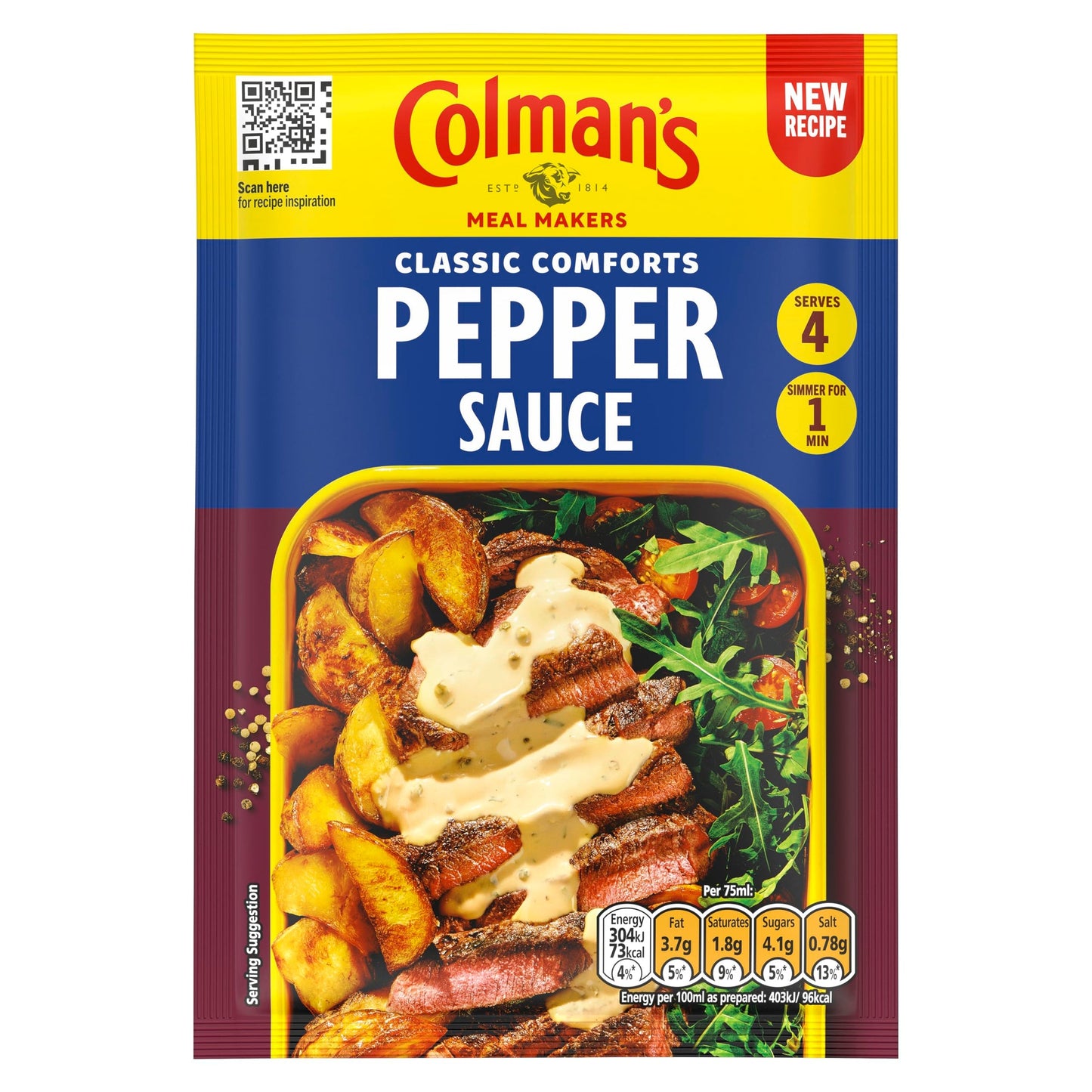 Colman's Pepper Sauce 40g