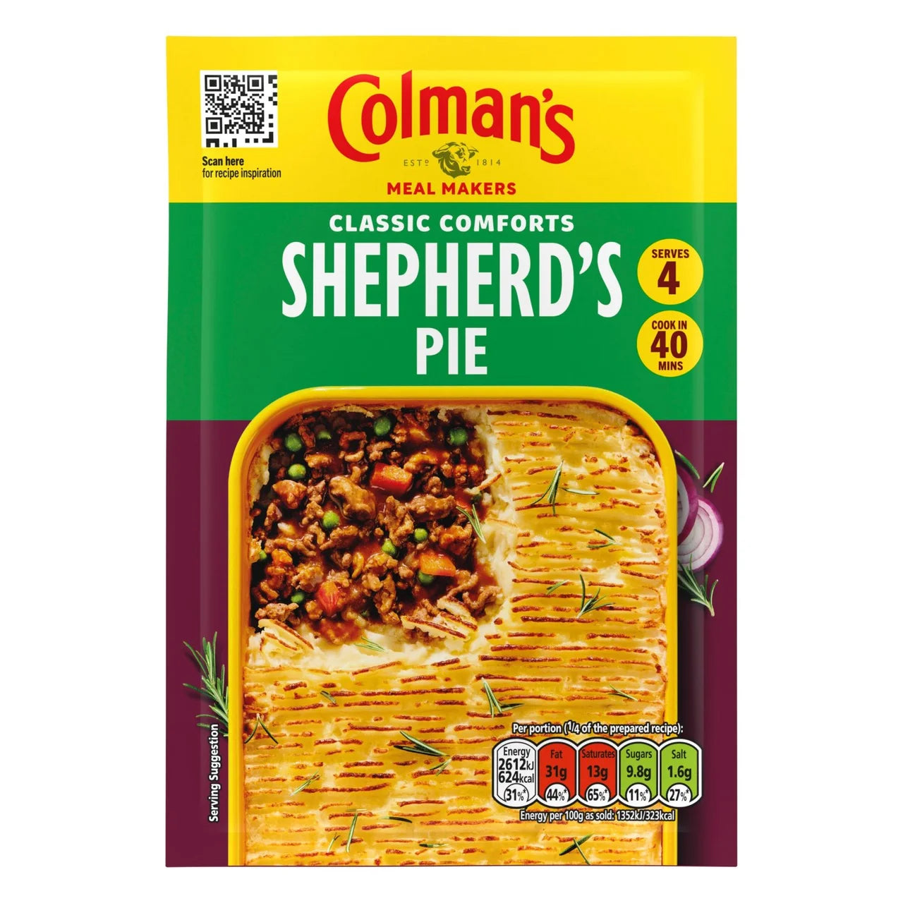 Colman's Shepherd's Pie 50g