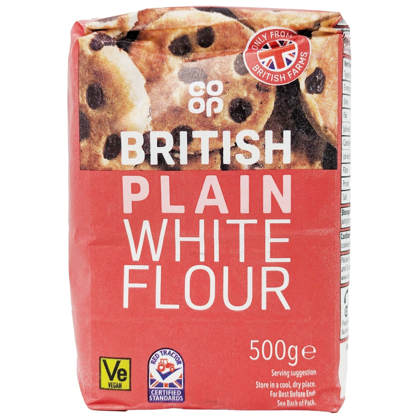 Co-Op British Plain Flour 500g