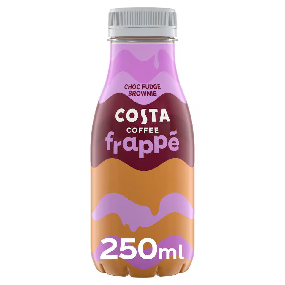 Costa Coffee Frappe Chocolate Fudge Brownie 250ml