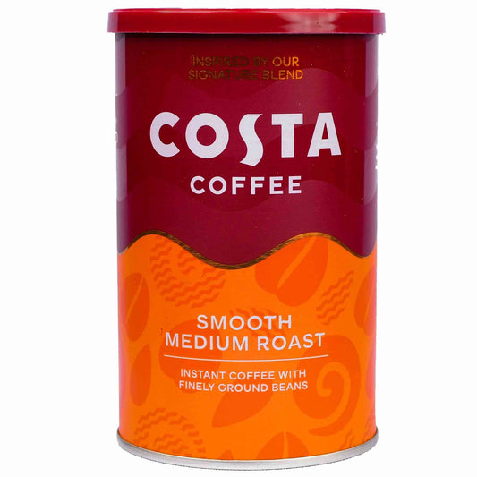 Costa Coffee Instant Coffee Smooth Medium Roast 100g