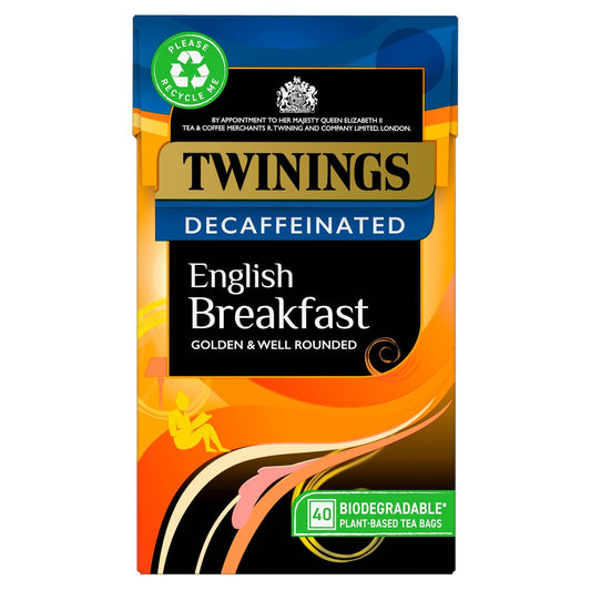 Twinings English Breakfast Decaf 40's 125g