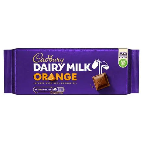 Cadbury Dairy Milk Orange 95g