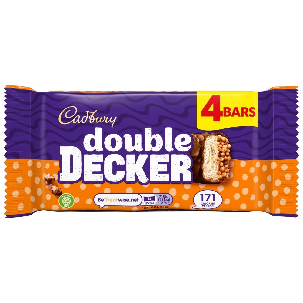 Cadbury Double Decker 4 Pack 148g