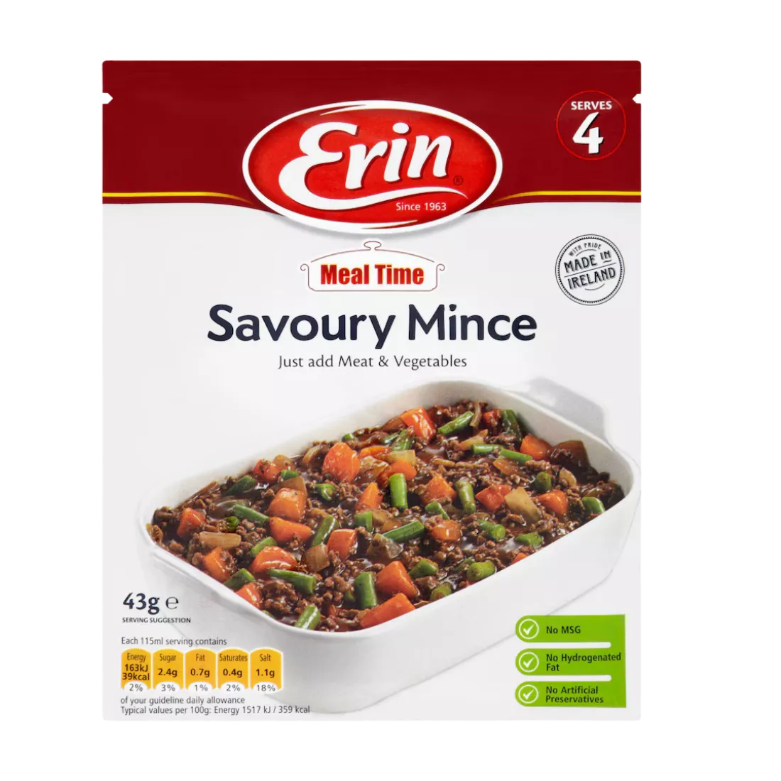 Erin Savoury Mince 43g