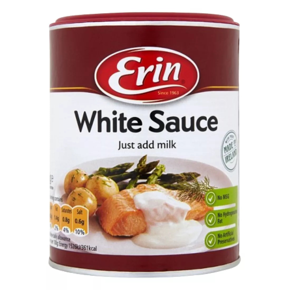 Erin White Sauce Granules 126g