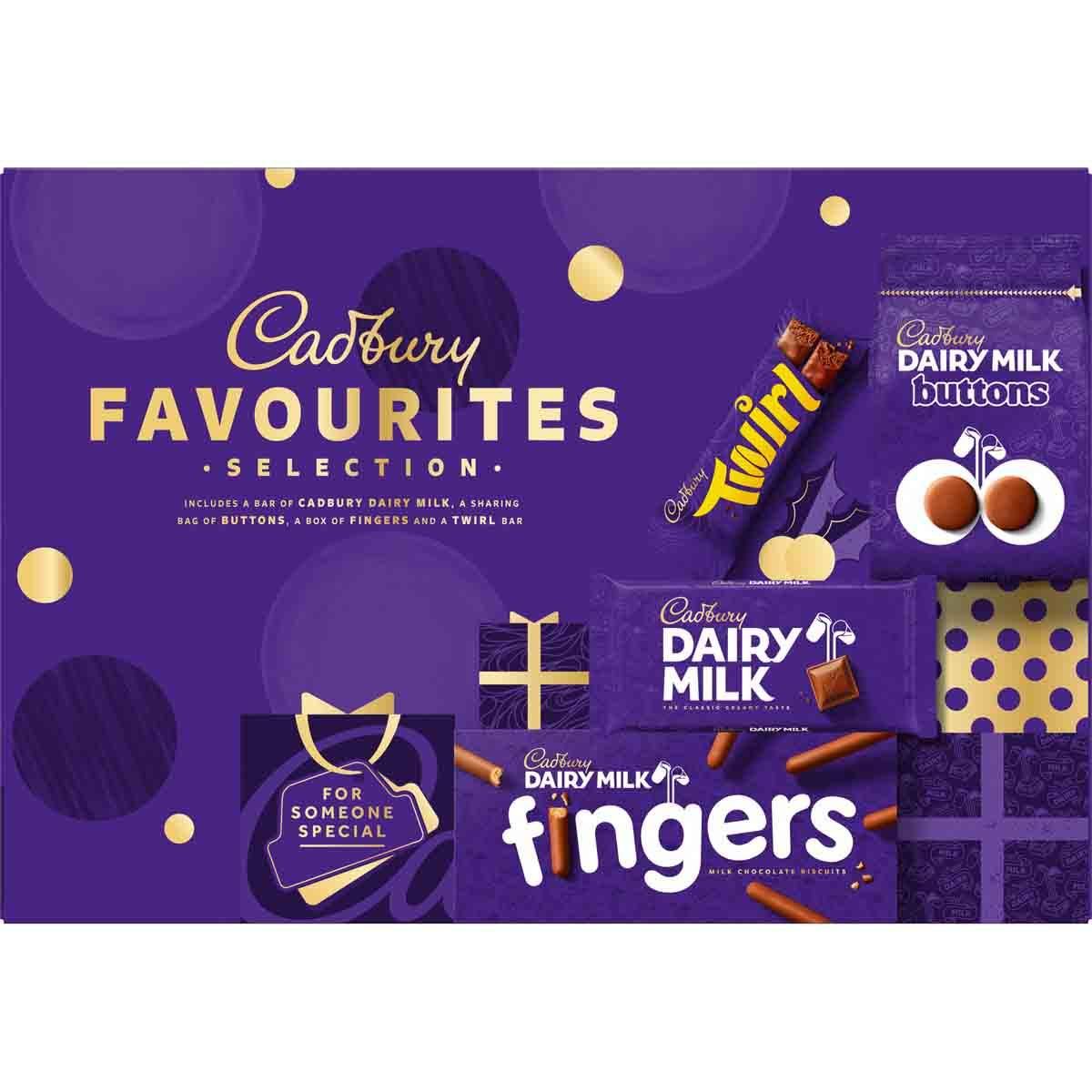 Cadbury Favourites Selection Box 351g