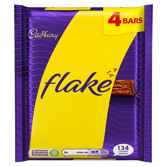 Cadbury Flake 4 Pack 80g