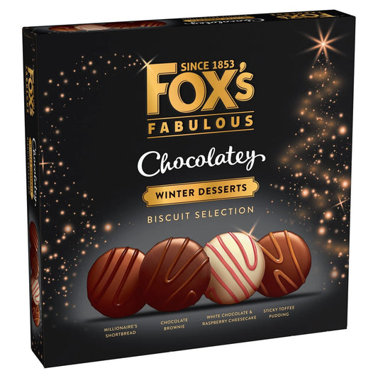 Fox's Chocolatey Winter Desserts Biscuit Selection 250g