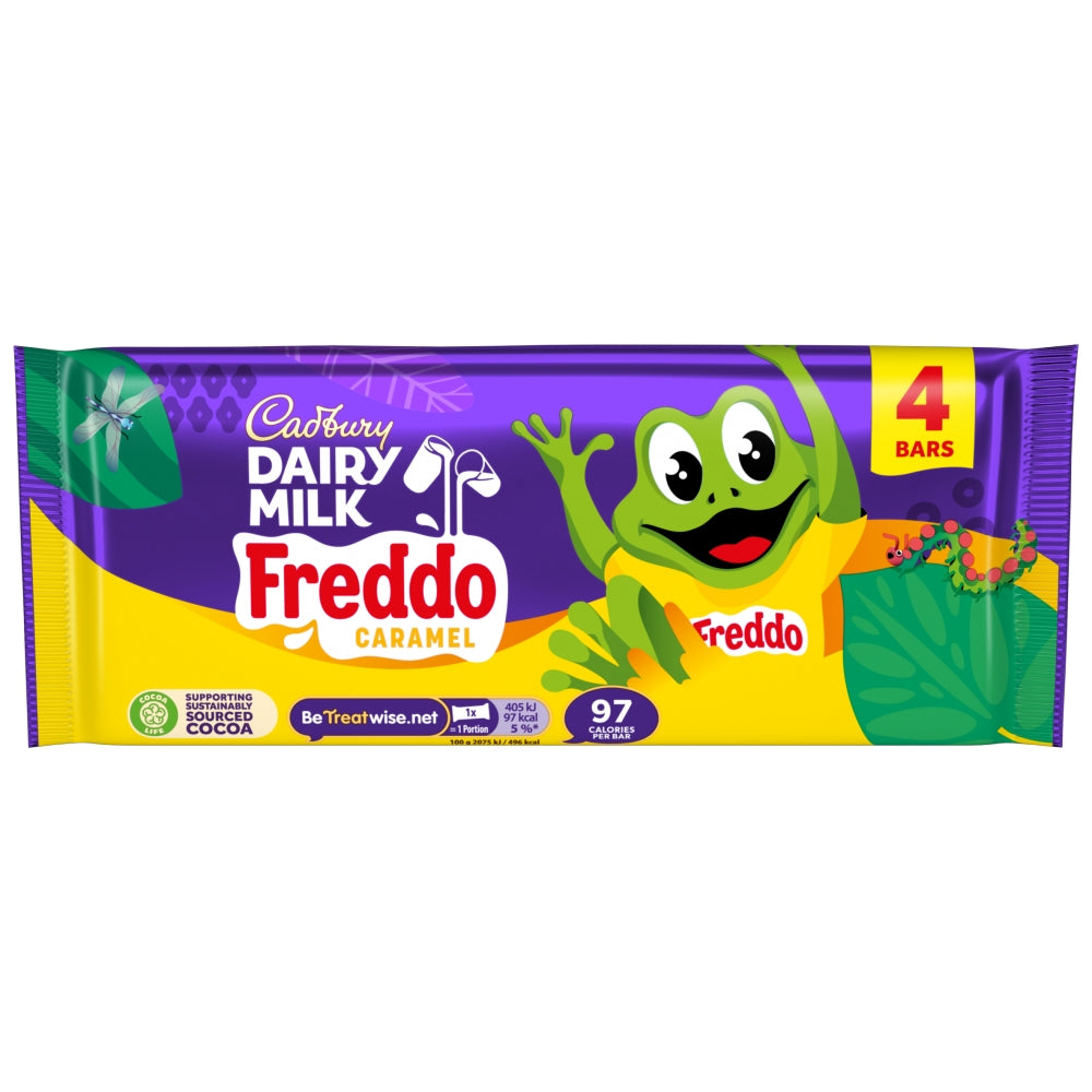 Cadbury Dairy Milk Freddo Caramel 4 Pack 78g