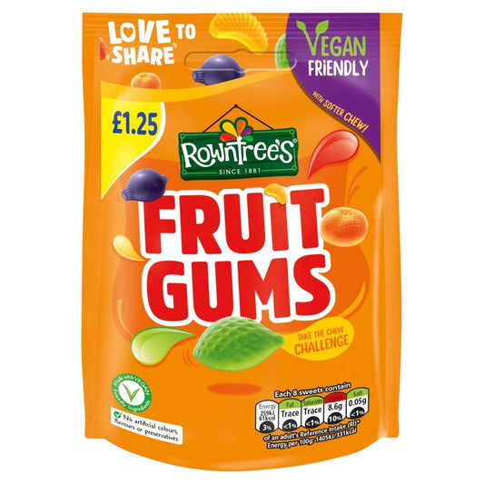 Rowntree's Fruit Gums 150g